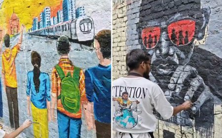Rang De Basanti Campaign Muzaffarnagar: कॉमिक्स के माध्यम से युवाओं ने दर्शाया उत्तर प्रदेश का बदलाव