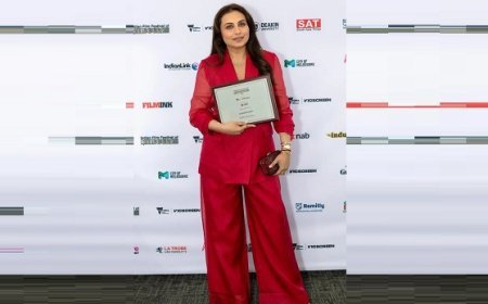 Rani Mukerji Honoured at IFFM: मेलबर्न में रानी मुखर्जी को मिला विशेष सम्मान, सिनेमा में पूरे किए 30 साल