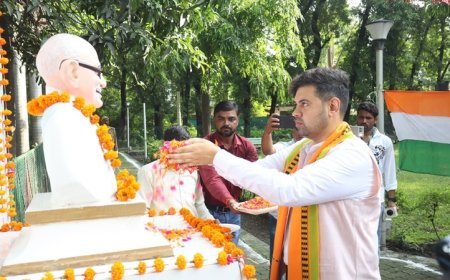 Hardoi: स्वतंत्रता दिवस पर कलेक्ट्रेट में शान से लहराया तिरंगा, बच्चों ने दी मनमोहक सांस्कृतिक प्रस्तुतियां