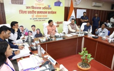 MP News: बड़वानी में सीएम मोहन यादव का कड़ा एक्शन, CM हेल्पलाइन में लापरवाही पर डिप्टी कलेक्टर समेत 7 निलंबित