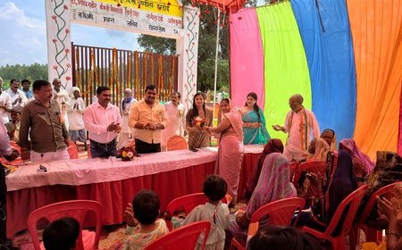 Hardoi: रामपुर में विकास की नई पहचान बना अमृत सरोवर, स्वतंत्रता दिवस पर हुआ भव्य शुभारंभ