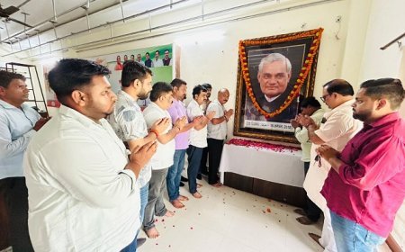 Hardoi: अटल जी के विचार और राष्ट्रसेवा की भावना सदैव प्रेरणादायी : अजीत सिंह बब्बन