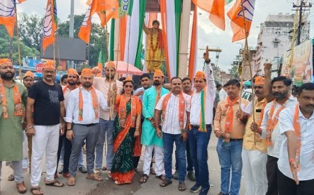 Sitapur: रेखा वर्मा तीसरी बार बनीं भाजपा की राष्ट्रीय उपाध्यक्ष, अटल चौक पर जश्न का माहौल
