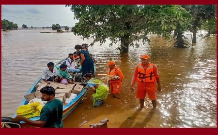 Lucknow: प्रदेश में बाढ़ राहत अभियान तेज, प्रभावित परिवारों तक पहुंच रहीं जरूरी राहत सामग्री