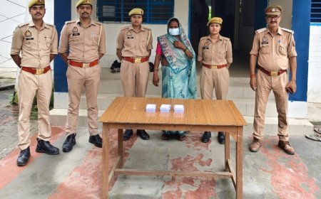 UP Crime News: हरदोई में मंदिर में महिलाओं के कुंडल चुराने वाली महिला गिरफ्तार, 3 कुंडल बरामद