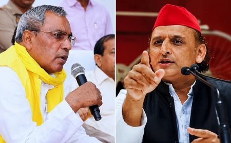 Akhilesh Yadav vs OP Rajbhar: 'PDA यानी पीट देगा अशफाक', ओपी राजभर ने अखिलेश और आजम खान पर साधा निशाना