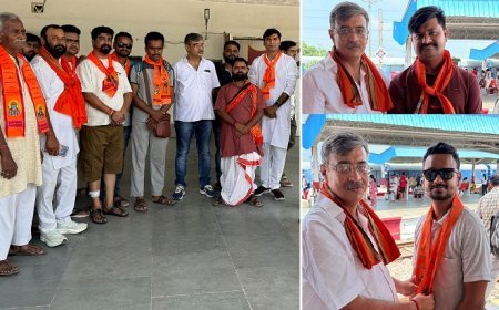 Hardoi: हर-हर महादेव के जयकारों के साथ बूढ़ा अमरनाथ यात्रा पर रवाना हुए 36 बजरंगी