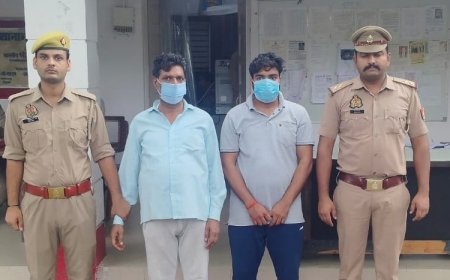 Hardoi: दहेज उत्पीड़न और विवाहिता की मौत के मामले में पति व ससुर गिरफ्तार
