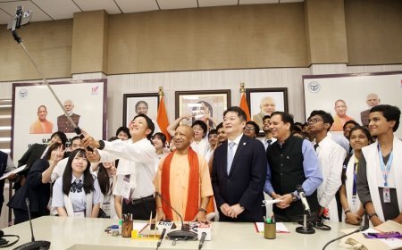 Investment Meet 2026: सीएम योगी ने यूपी-जापान इन्वेस्टमेंट मीट 2026 की प्रदर्शनी का किया अवलोकन, अत्याधुनिक उत्पादों की ली जानकारी