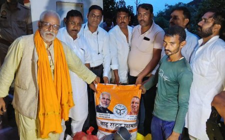 यूपी में बाढ़ राहत कार्यों की समीक्षा, राहत आयुक्त ने पीड़ितों से सीधा संवाद कर परखीं व्यवस्थाएं