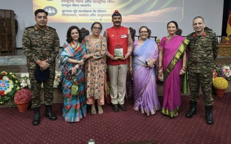कारगिल युद्ध में अदम्य साहस दिखाने वाले कर्नल ओम प्रकाश मिश्रा लेह में सम्मानित, हरदोई का बढ़ाया मान
