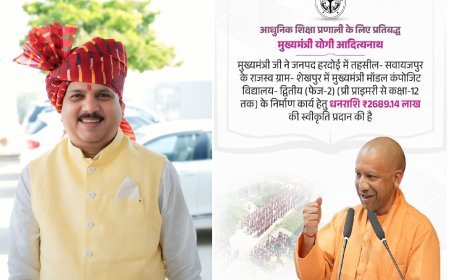 Hardoi News: सवायजपुर के शेखपुर में ₹26.89 करोड़ से बनेगा मुख्यमंत्री मॉडल कंपोजिट विद्यालय, मिली वित्तीय मंजूरी