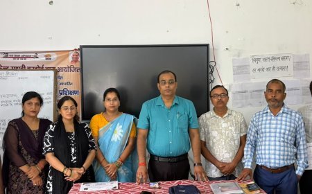 सांडी में FLN शिक्षक प्रशिक्षण का समापन, बेहतर प्रदर्शन करने वाले प्रतिभागी सम्मानित