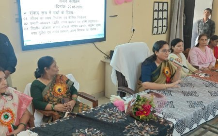 हरदोई के जीजीआईसी में सीडीओ ने छात्राओं को दिए सफलता के मंत्र, करियर और यूपीएससी की तैयारी पर किया मार्गदर्शन