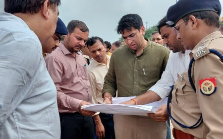 हाथरस में ऐतिहासिक दाऊजी महाराज मेले की तैयारियां तेज, डीएम और एसपी ने किया स्थलीय निरीक्षण