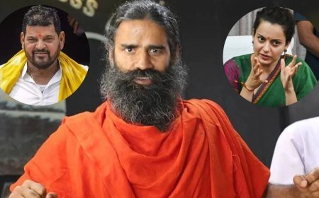 'मैं ओछे लोगों पर टिप्पणी नहीं करता', बृजभूषण शरण सिंह और कंगना रनौत के बयानों पर बाबा रामदेव का पलटवार