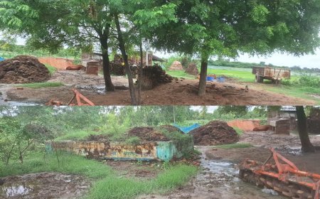 Hardoi: हरदोई में सरकारी बंजर भूमि पर अवैध कब्जे का आरोप, पक्का निर्माण कराने की शिकायत