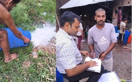 हरदोई में रक्षाबंधन से पहले खाद्य सुरक्षा विभाग की बड़ी कार्रवाई: अवैध रसगुल्ला फैक्ट्री और खोया इकाई पर छापा, सवा क्विंटल मिलावटी मिठाई नष्ट