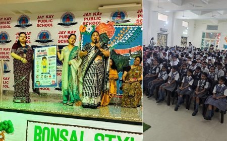 Hardoi: इनर व्हील क्लब की पहल से बच्चों में जागी सुरक्षा और स्वच्छता की अलख, 300 विद्यार्थी हुए शामिल