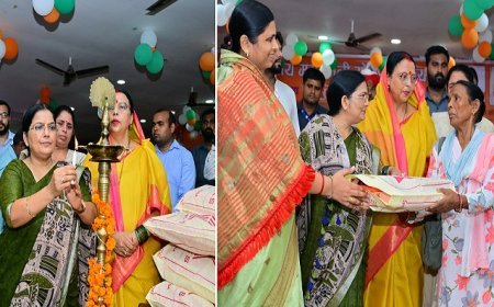 Hardoi: हरदोई में ‘लोकमाता अहिल्याबाई मातृशक्ति यात्रा’ का भव्य शुभारंभ, 60 वर्ष से अधिक उम्र की महिलाओं को मिलेगी मुफ्त बस यात्रा