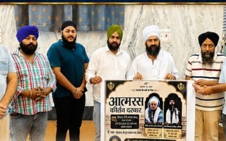 देवबंद गुरुद्वारे में सजेगा भव्य आत्मरस कीर्तन दरबार: विश्व प्रसिद्ध रागी जत्थे करेंगे गुरवाणी गायन, कई शहरों से जुटेंगी संगत