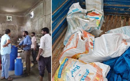 Hardoi: रक्षाबंधन से पहले हरदोई में खाद्य विभाग की बड़ी कार्रवाई, 150 किलो दूषित मिठाई नष्ट