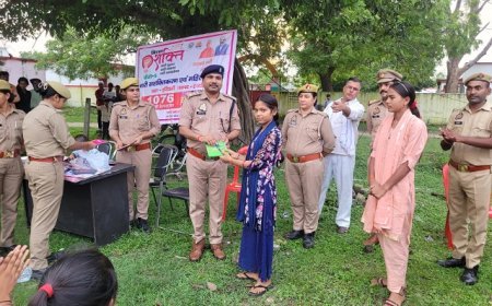 Hardoi: मिशन शक्ति अभियान के तहत महिलाओं और बालिकाओं को सुरक्षा, सम्मान व स्वावलंबन के प्रति किया जागरूक