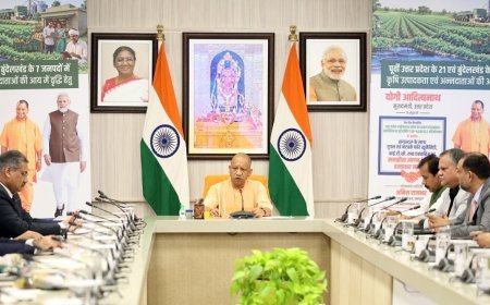 Lucknow: पूर्वी उत्तर प्रदेश के 21 व बुंदेलखंड के 7 जनपदों में कृषि उत्पादकता व अन्नदाताओं की आय में होगी वृद्धि-  मुख्यमंत्री