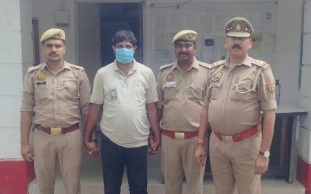 Hardoi: रंगदारी मांगने के आरोपी को पिहानी पुलिस ने किया गिरफ्तार, ₹2 हजार नकदी बरामद
