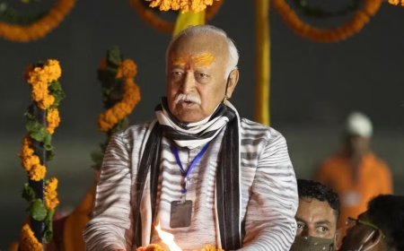 Mohan Bhagwat New York Visit: न्यूयॉर्क में बोले RSS प्रमुख मोहन भागवत- 'भारत में मुस्लिम न रहें, ऐसा सोचने वाला हिंदू नहीं हो सकता' 