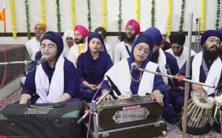 देवबंद के गुरुद्वारे में आत्म रस कीर्तन दरबार का आयोजन, गुरबाणी गायन से भक्तिमय हुआ माहौल
