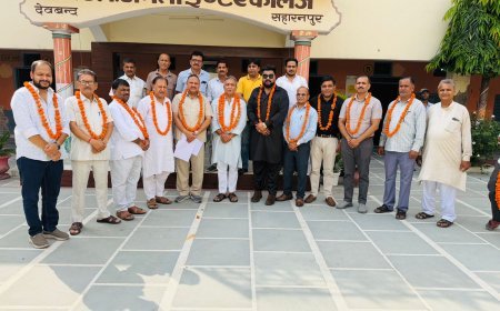 देवबंद के केएल जनता इंटर कॉलेज प्रबंध समिति चुनाव में दीपक राज सिंघल पैनल की एकतरफा जीत
