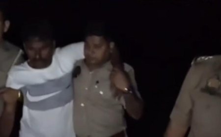 सहारनपुर के मिर्जापुर में पुलिस मुठभेड़ के बाद शातिर गोकश बिलाल घायल, तमंचा और गोवंश बरामद