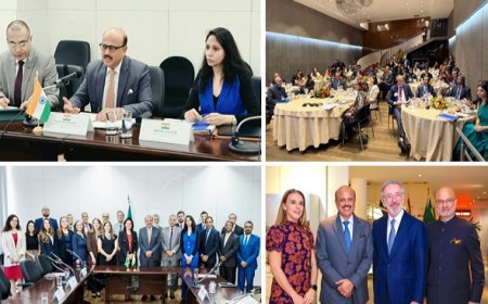 India-Brazil Trade: भारत-ब्राजील व्यापार निगरानी तंत्र की 8वीं बैठक- 2030 तक 30 अरब डॉलर का द्विपक्षीय व्यापार लक्ष्य