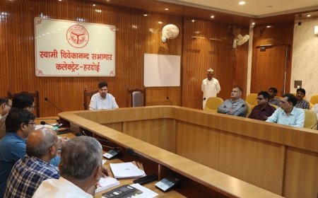 Hardoi News Today: प्रोजेक्ट अलंकार को लेकर डीएम अनुनय झा ने की समीक्षा बैठक, 57 सहायता प्राप्त विद्यालयों से मांगे प्रस्ताव