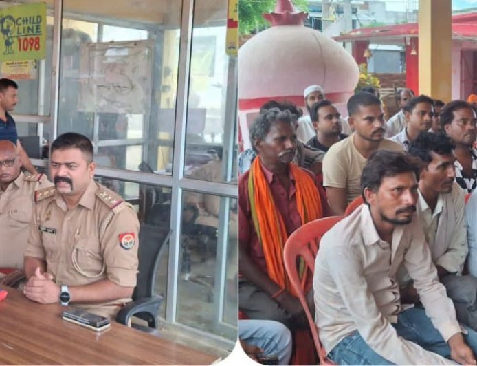 सावन व कांवड़ यात्रा को लेकर हरपालपुर पुलिस की बैठक, डीजे संचालकों को जारी किए गए कड़े निर्देश