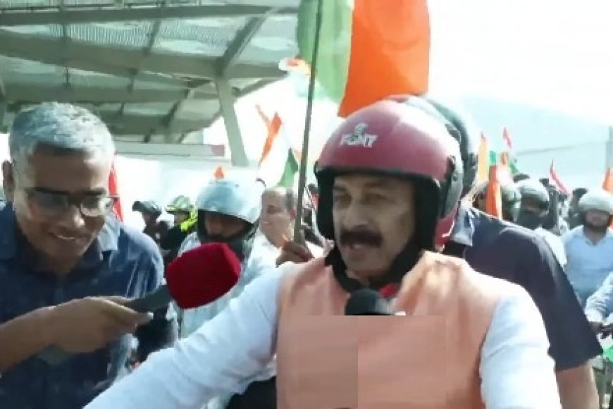 Tiranga Bike Rally Delhi: उपराष्ट्रपति ने दिखाई हरी झंडी, दिल्ली में एनडीए सांसदों ने निकाली भव्य तिरंगा बाइक रैली 