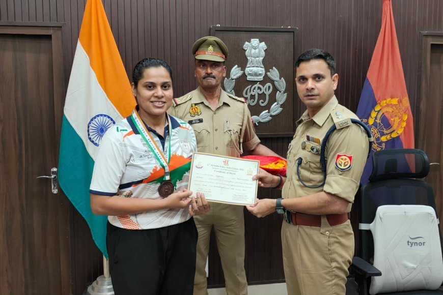 Hardoi News: ऑल इंडिया पुलिस जूडो क्लस्टर और बैडमिंटन में हरदोई पुलिस का जलवा, एसपी ने विजेताओं को किया सम्मानित
