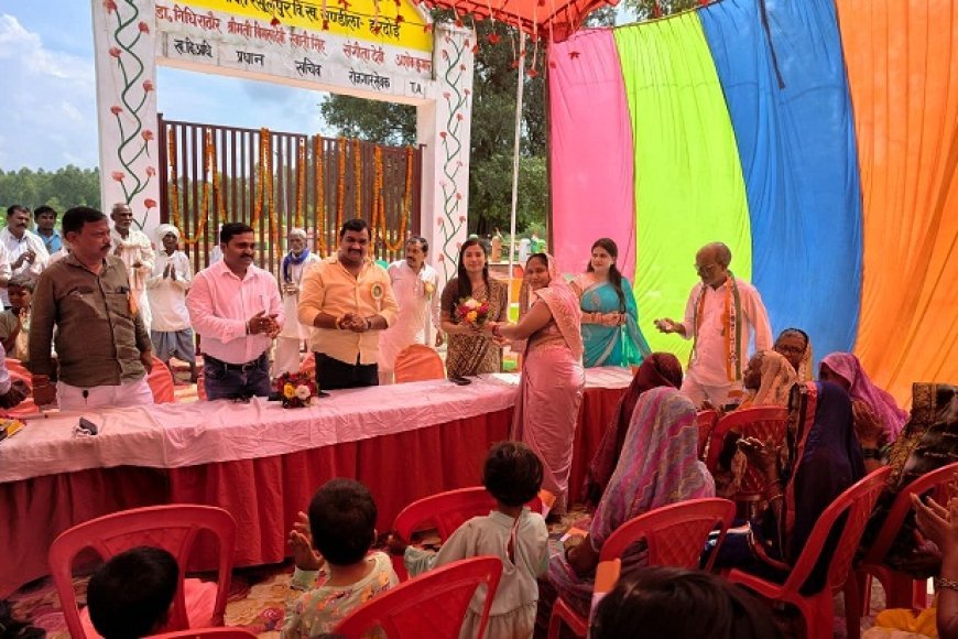 Hardoi: रामपुर में विकास की नई पहचान बना अमृत सरोवर, स्वतंत्रता दिवस पर हुआ भव्य शुभारंभ