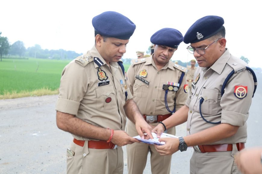 Hathras: डीआईजी प्रभाकर चौधरी ने कांवड़ मार्ग का किया निरीक्षण, सुरक्षा व्यवस्था पर दिए सख्त निर्देश