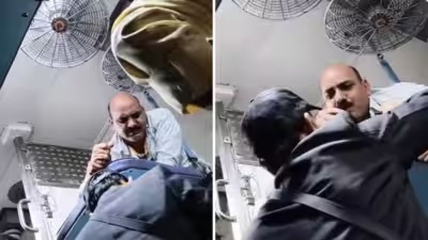 Indian Railways Viral Video: जनरल टिकट पर स्लीपर कोच की अपर बर्थ पर सोए अंकल, TTE के पूछने पर दिया मजेदार जवाब