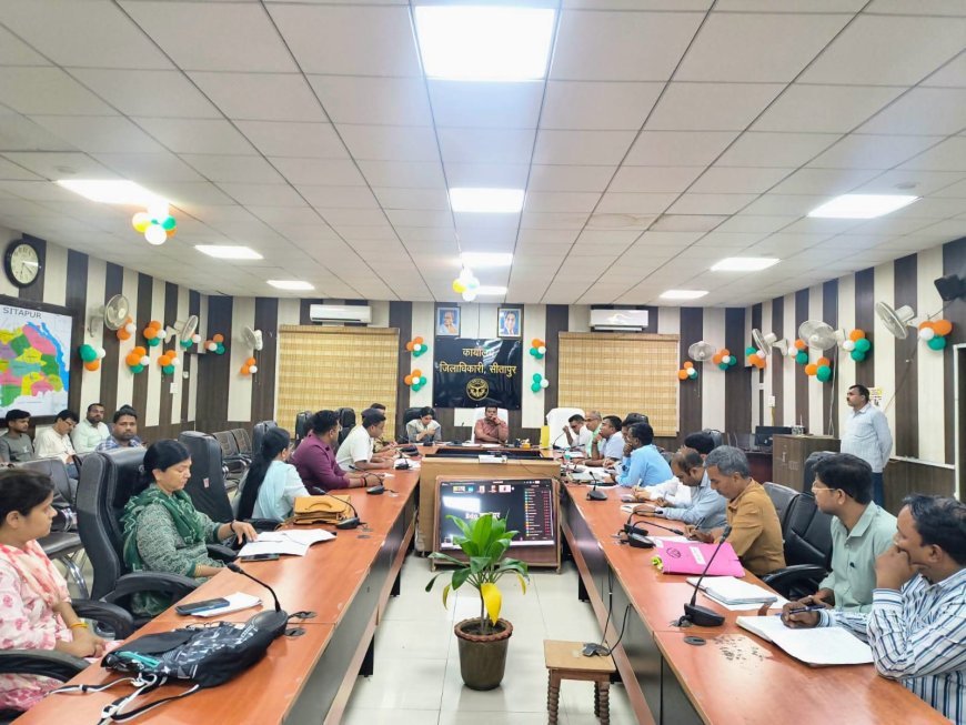 नैमिषारण्य में पर्यटन विकास कार्यों की समीक्षा, श्रद्धालुओं की सुविधाओं और गुणवत्ता पर विशेष जोर
