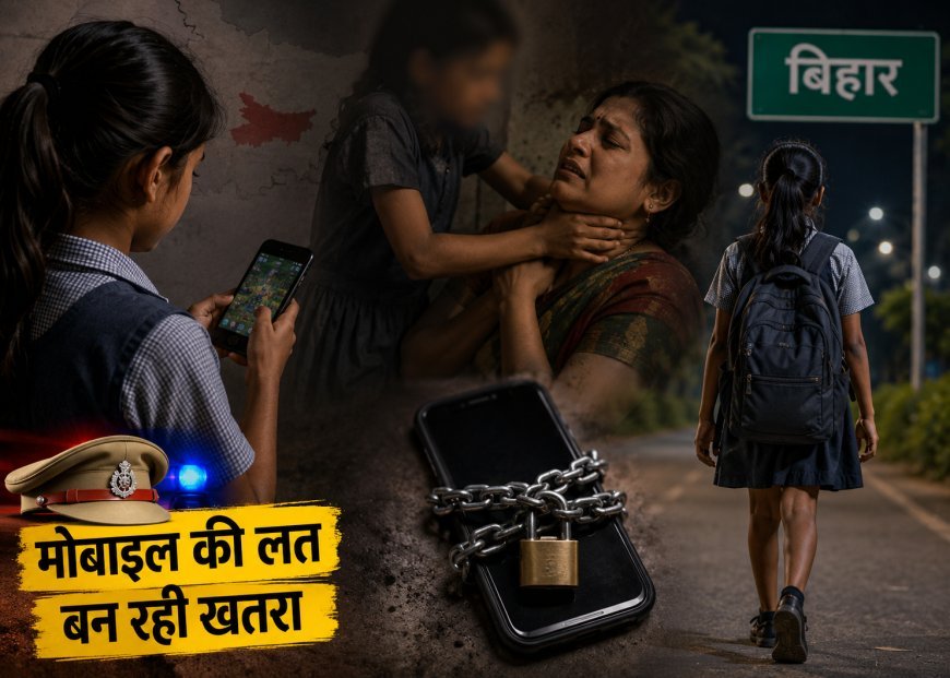 कलेजा कांप उठेगा: 11 साल की बेटी ने मोबाइल के लिए दबाया मां का गला, फिर घर छोड़कर हुई फरार