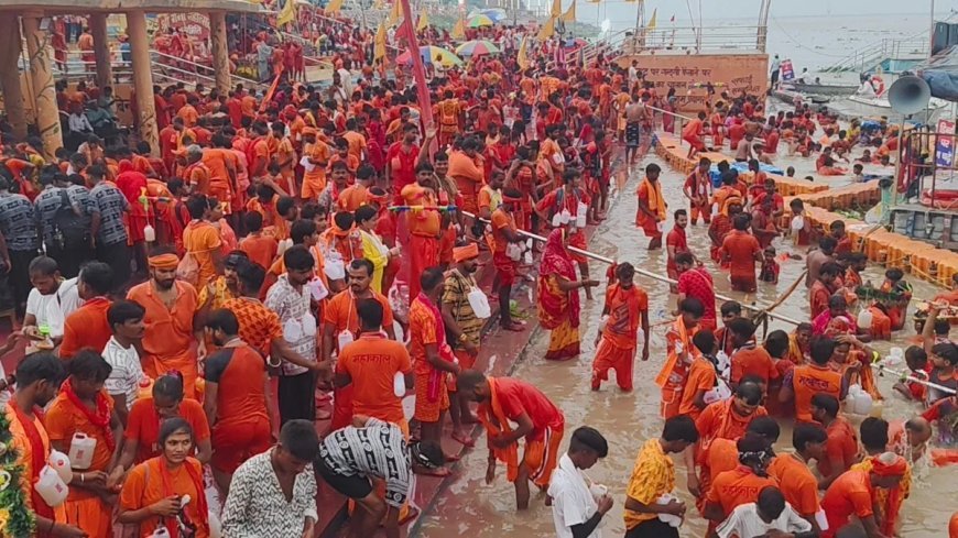 सावन सोमवार पर शिवमय हुआ उत्तर प्रदेश, काशी से अयोध्या तक उमड़ा आस्था का जनसैलाब