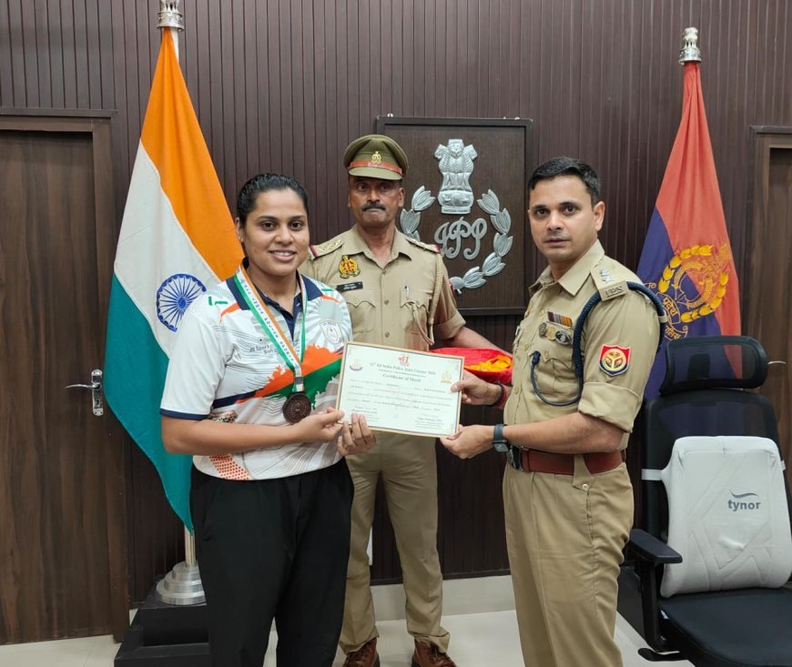 Hardoi News: ऑल इंडिया पुलिस जूडो क्लस्टर और बैडमिंटन में हरदोई पुलिस का जलवा, एसपी ने विजेताओं को किया सम्मानित