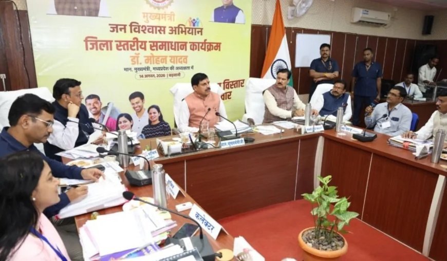 MP News: बड़वानी में सीएम मोहन यादव का कड़ा एक्शन, CM हेल्पलाइन में लापरवाही पर डिप्टी कलेक्टर समेत 7 निलंबित
