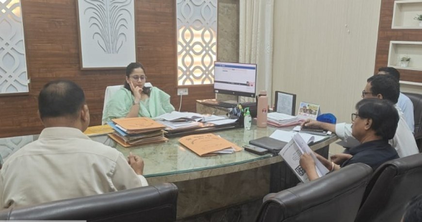Hardoi: जैविक खेती परियोजना की सीडीओ नेहा ब्याडवाल ने की समीक्षा, 1,000 हेक्टेयर में विकसित हो रहे 50 क्लस्टर