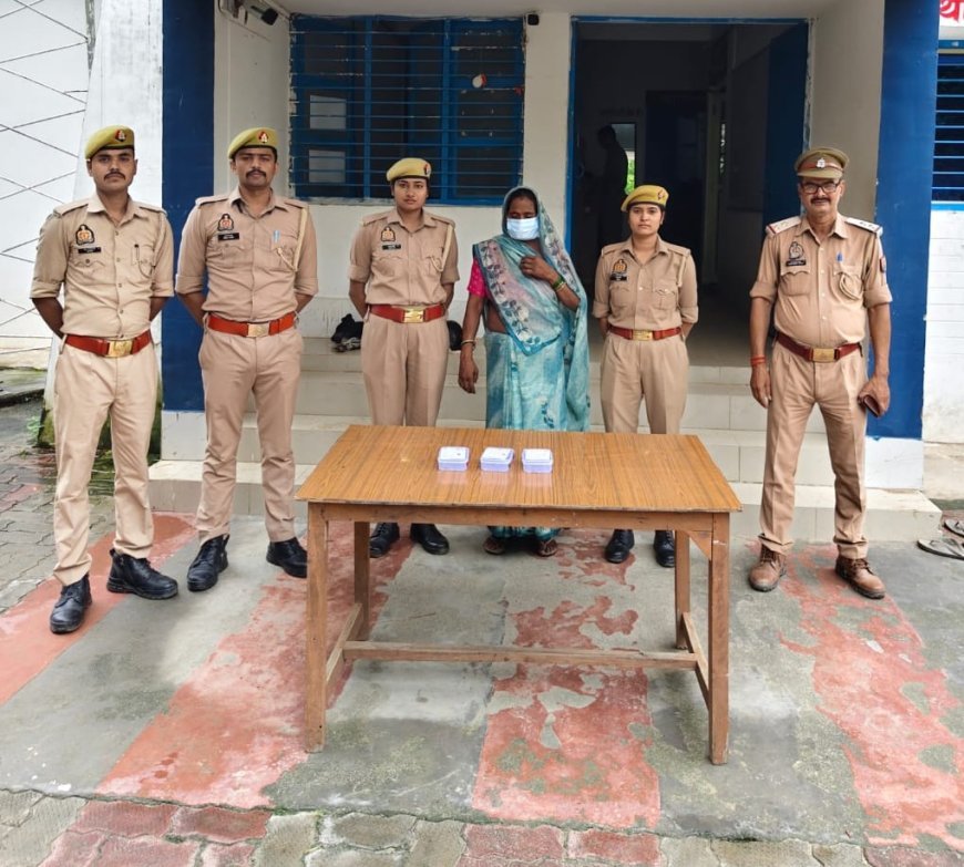 UP Crime News: हरदोई में मंदिर में महिलाओं के कुंडल चुराने वाली महिला गिरफ्तार, 3 कुंडल बरामद