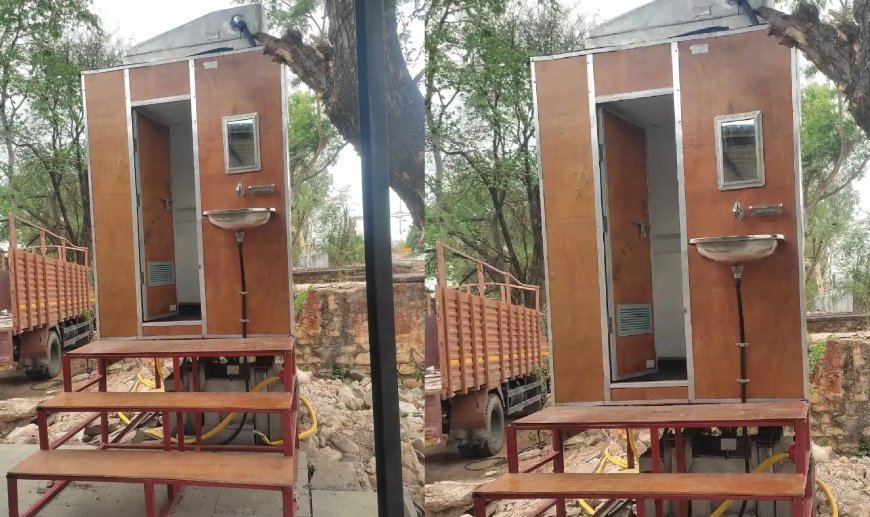 झांसी CMLR वर्कशॉप का अनूठा प्रयोग, पुराने कोच पार्ट्स से 4 रेलवे स्टेशनों पर बनाए बायो-टॉयलेट
