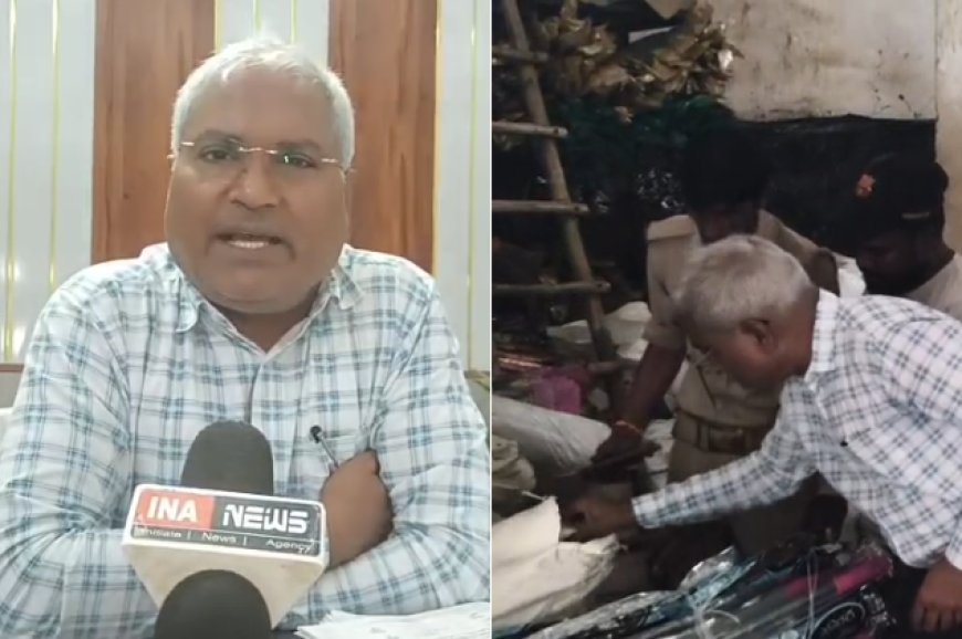 सम्भल में प्रतिबंधित सिंगल यूज प्लास्टिक पर बड़ा एक्शन, गोदाम से 13 क्विंटल से अधिक माल जब्त, 25 हजार जुर्माना